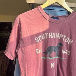 100% Cotton Breezin'UP Retro T shirt - Southampton - Dog - Size M